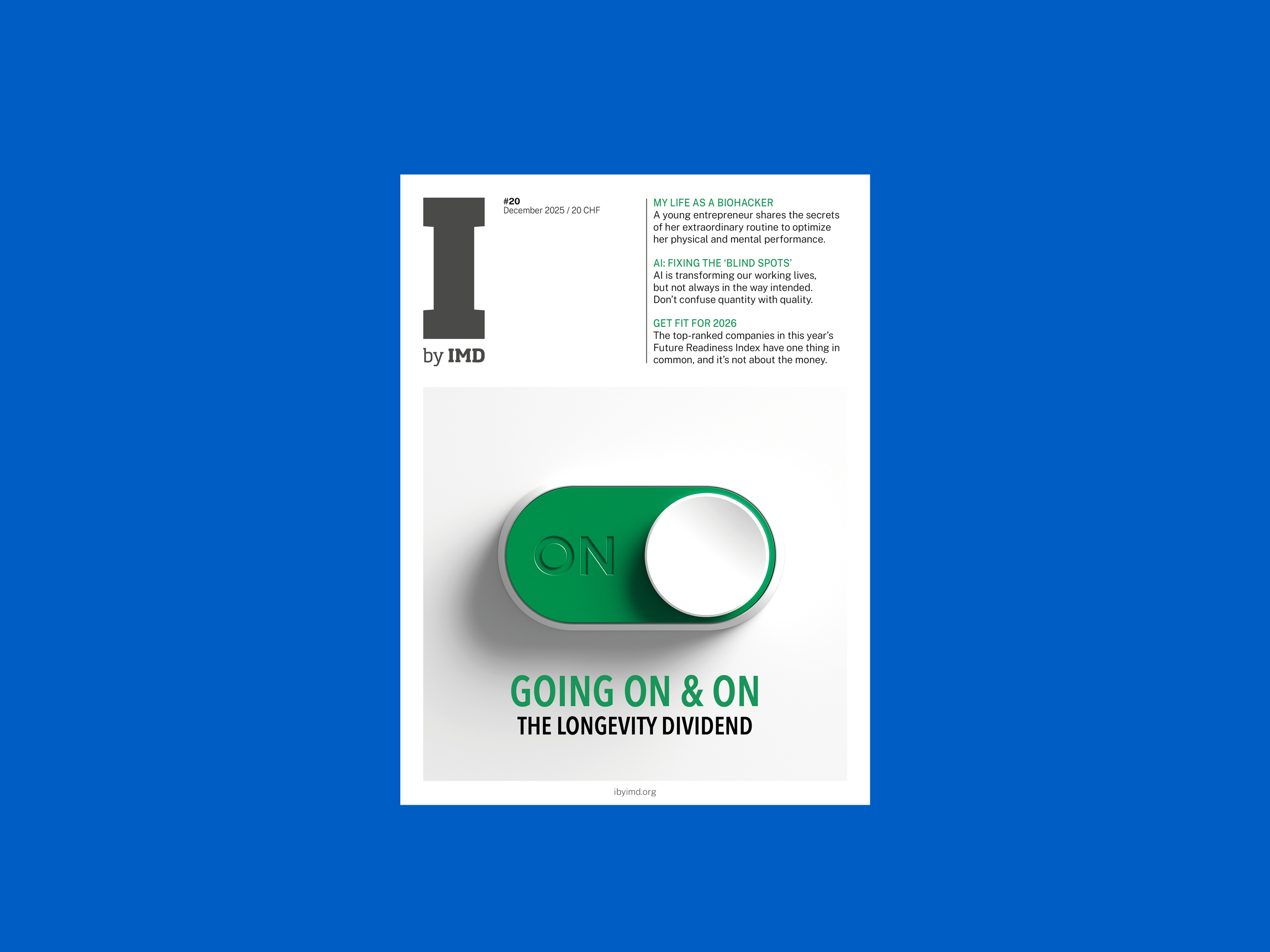 New I by IMD magazine:<br>How to lead in the age of longevity - IMD Business School